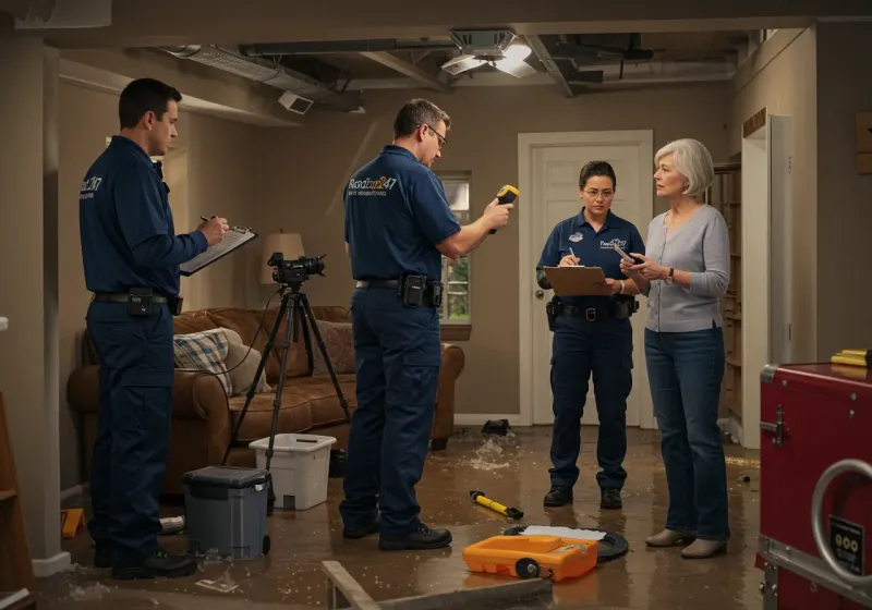 Water Damage Assessment and Insurance Documentation process in Vanderburgh County, IN