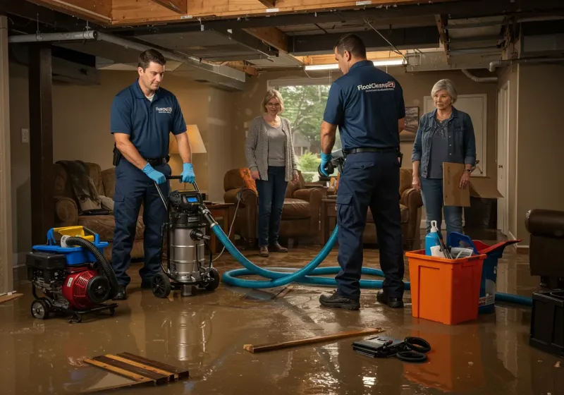 Basement Water Extraction and Removal Techniques process in Vanderburgh County, IN