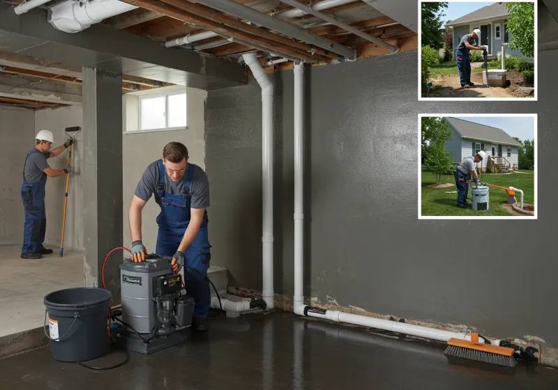 Basement Waterproofing and Flood Prevention process in Vanderburgh County, IN